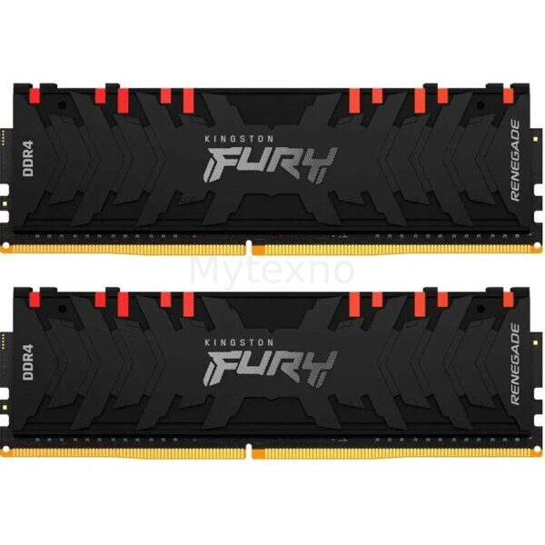 Оперативная память 16 Gb 4600 MHz Kingston FURY Renegade RGB XMP Black (KF446C19RBAK2/16)