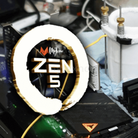 Процессор с 6 ядрами AMD Ryzen 5 9600X «Zen 5» разогнан до 7 ГГц