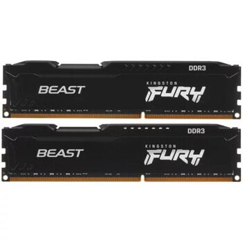 Оперативная память Kingston FURY Beast Black  [KF318C10BBK2/16]