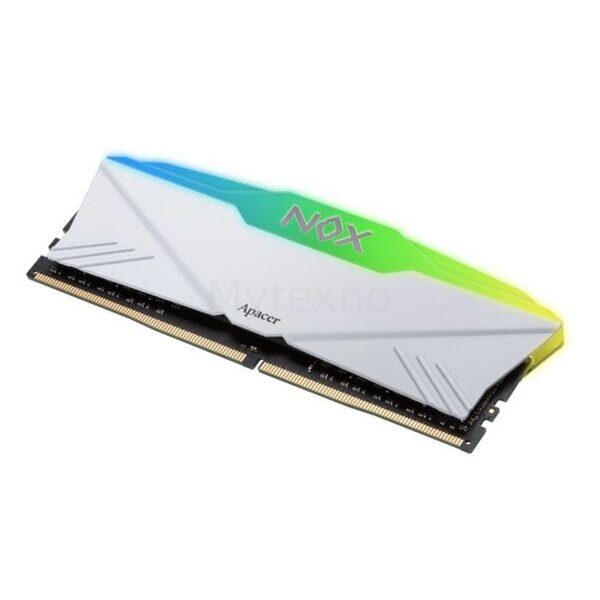 Оперативная память 16 Gb 3200 MHz Apacer NOX RGB White (AH4U16G32C28YNWAA-1)