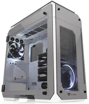 Корпус Thermaltake View 71 Tempered Glass SNOW Edition RGB [CA-1I7-00F6WN-00] белый