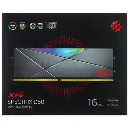 Оперативнаяпамять32Gb3200MHzADATAXPGSPECTRIXD50RGB(AX4U320016G16A-DT50)_2