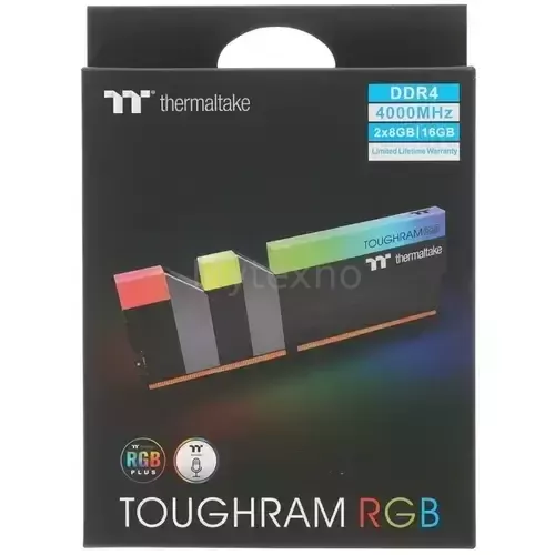 Оперативнаяпамять16Gb4000MHzThermaltakeTOUGHRAMRGBBlack(R009D408GX2-4000C19A)_4