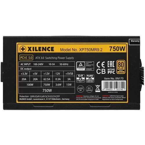 Блок питания Xilence Performance X+ XN173 [XP750MR9.2] черный