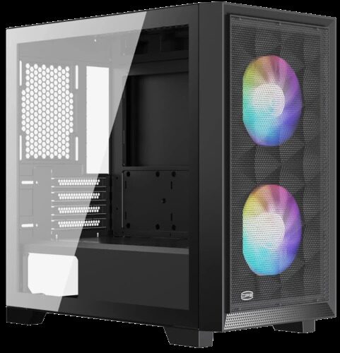 Корпус PCCooler C3D310 BK ARGB  [C3D310-BKP2-GL]