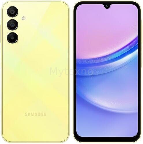 6.5" Смартфон Samsung Galaxy A15 256 ГБ желтый