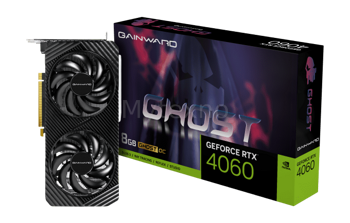 Видеокарта Gainward GeForce RTX 4060 Ghost OC V1 NE64060T19P1-1070B
