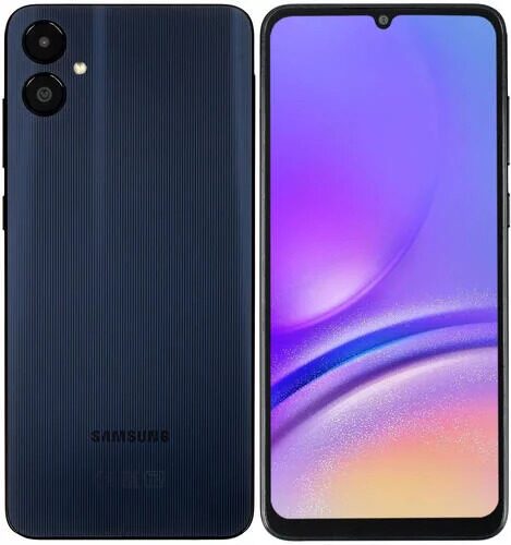 6.7" Смартфон Samsung Galaxy A05 64 ГБ черный [SM-A055FZKDMEA]