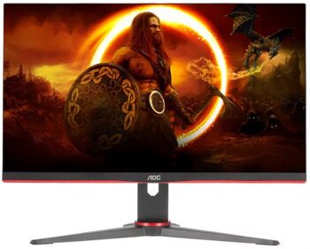 23.8" Монитор AOC 24G2ZE/BK черный