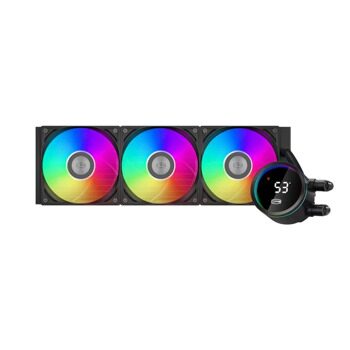 Система жидкостного охлаждения для процессора PCCooler DA360 Pro ARGB Digital BK Black (DA360Pro-BKAWXL-GL)