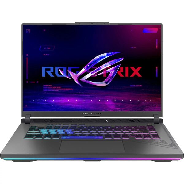 ASUS ROG Strix G16 G614JU-N3441 Intel Core i7 13650HX 2600MHz/16/1920X1200/16GB/512GB SSD/NVIDIA GeForce RTX 4050 6GB/Wi-Fi/Bluetooth/Без ОС (90NR0CC1-M00YL0) Grey