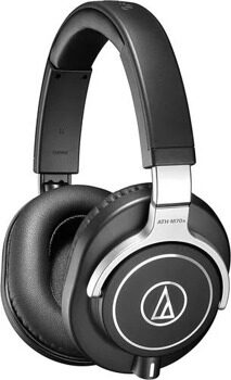 Проводные наушники Audio-Technica ATH-M70x черный