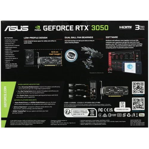 ВидеокартаASUSGeForceRTX3050LPBRKOCEdition[RTX3050-O6G-LP-BRK]_7_5478132