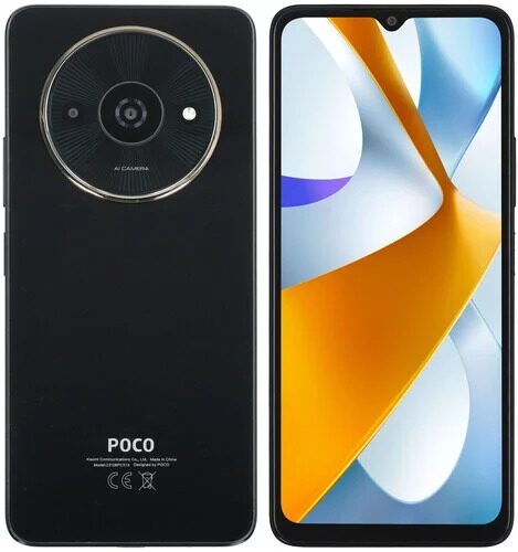 6.78 Смартфон POCO C61 64 ГБ черный