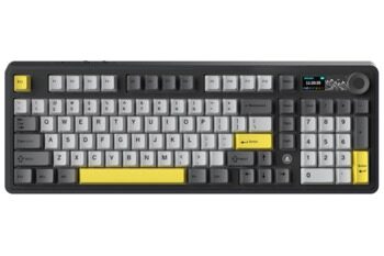 Клавиатура проводная + беспроводная AJAZZ AK980  [SY2-AK980-3-RGB-DIY-SS-BGY]