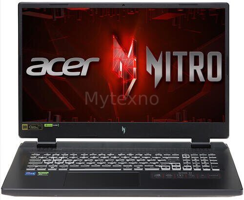 17.3" Ноутбук Acer Nitro 17 AN17-51-73CD черный