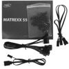 Корпус DEEPCOOL MATREXX 55 V3 ADD-RGB 3F  [DP-ATX-MATREXX55V3-AR-WH-3F]