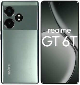 6.78" Смартфон realme GT 6T 256 ГБ зеленый