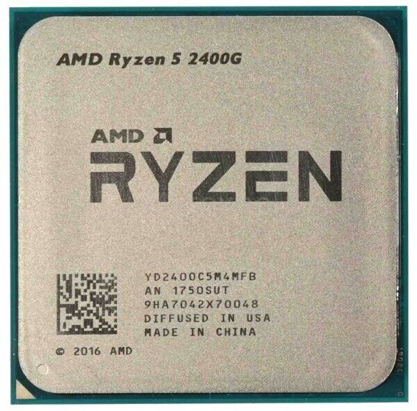 Процессор AMD Ryzen 5 2400G OEM YD2400C5M4MFB