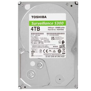 4 ТБ Жесткий диск Toshiba S300 Surveillance [HDWT840UZSVA]