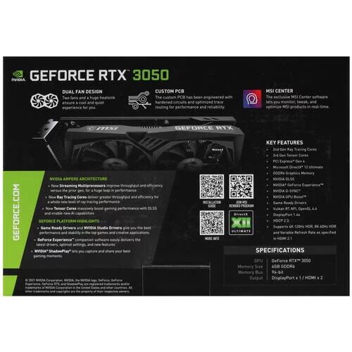 ВидеокартаMSIGeForceRTX3050GAMINGX[912-V812-024]_7_5446928