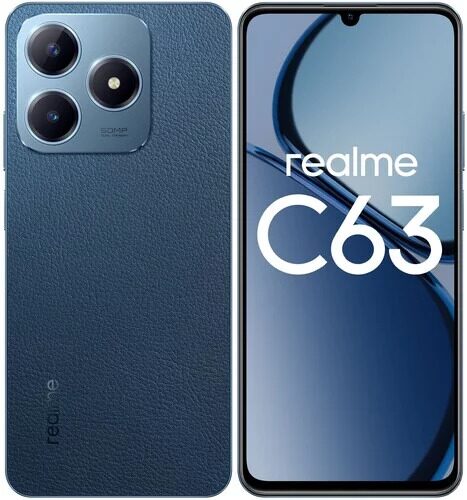 6.74" Смартфон realme C63 256 ГБ синий [6941764434004]