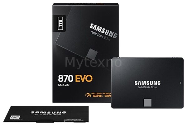 ТвердотельныйнакопительSamsung1000Gb870EVOMZ-77E1T0BW_1