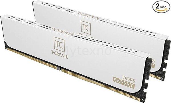 Оперативная память 64 Gb 6000 MHz Team Group T-Create Expert White (CTCWD564G6000HC34BDC01)