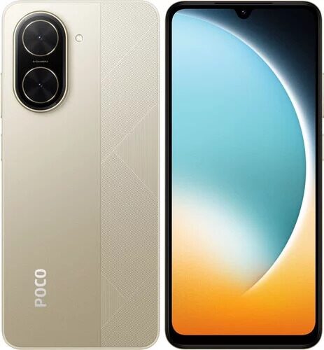 6.88 Смартфон POCO C71 128 ГБ золотистый