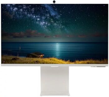 31.5 Монитор Samsung Smart M8 M80D UHD белый [LS32DM801UIXCI]