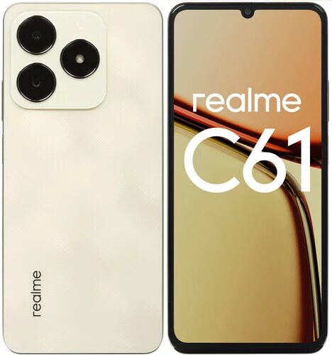 6.74 Смартфон realme C61 128 ГБ золотистый [6941764437753]