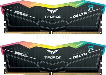 Оперативная память 32 Gb 6800 MHz Team Group T-FORCE DELTA RGB Black (FF3D532G6800HC34BDC01)