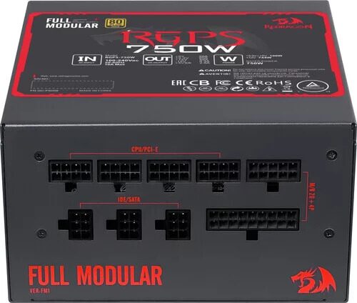 Блок питания Redragon RGPS-750W  [70488]