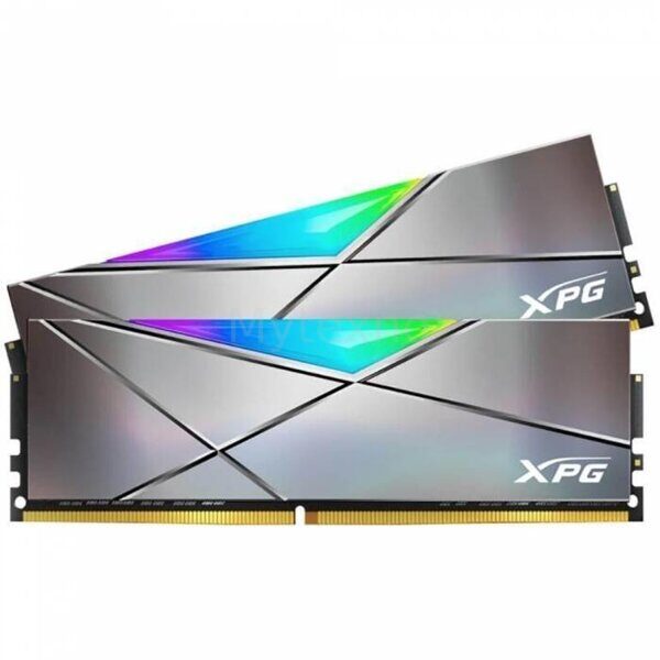 Оперативная память 16 Gb 4800 MHz ADATA SPECTRIX D50 XTREME GUNMETALL RGB (AX4U48008G19K-DGM50X)