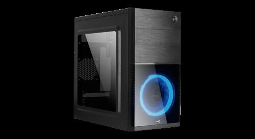 Корпус Aerocool CS-105 Blue  [ACCS-PC09011.B1]