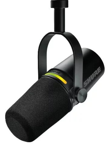 Микрофон Shure Motiv MV7+ черный [MV7+-K]