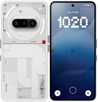 6.77 Смартфон Nothing Phone 3A 128 ГБ белый