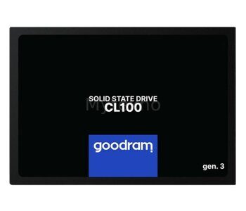 GOODRAM 960GB 2,5" SATA SSD CL100 gen.3 / SSDPR-CL100-960-G3