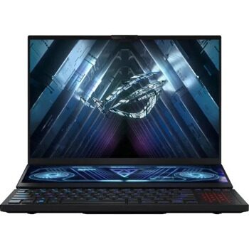 ASUS ROG Zephyrus Duo 16 GX650PY-NM083W AMD Ryzen 9 7945HX 2500MHz/16/2560x1600/32GB/2048GB SSD/NVIDIA GeForce RTX 4090 16GB/Wi-Fi/Bluetooth/Windows 11 Home (90NR0BI1-M004V0) Black