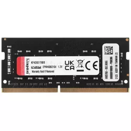 8GBKingstonDDR42933SoDimmFURYImpactGamingMemoryKF429S17IB8Non-ECCCL1712V1Gx8BadPack(318500)_1