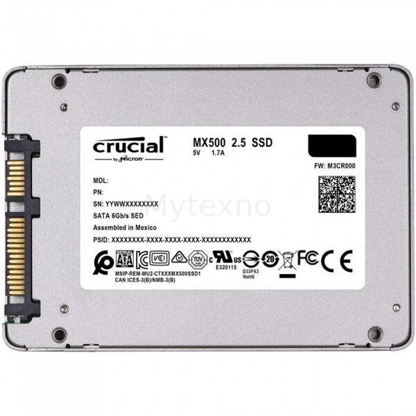 ТвердотельныйнакопительCRUCIAL2000GbMX500CT2000MX500SSD1_1