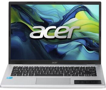 14 Ноутбук Acer Aspire GO 14 AG14-31P-30NM серебристый [NX.KXECD.001]