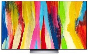 77" (195 см) OLED-телевизор LG OLED77C2RLA серый