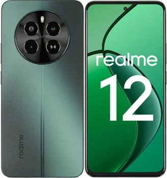 6.67" Смартфон realme 12 4G 256 ГБ зеленый [631011002500]