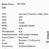 23.8 Моноблок MSI PRO AP242P 14M-663RU  [9S6-AE0622-837]