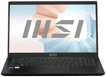 15.6" Ноутбук MSI Modern 15 B12M-214XRU черный