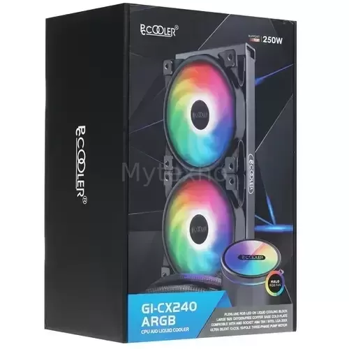 СистемажидкостногоохлаждениядляпроцессораPCCoolerGI-CX240ARGB_5