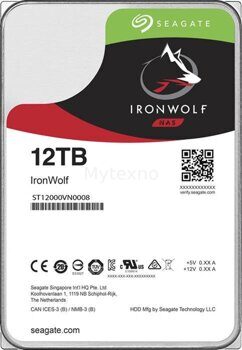 Жесткий диск Seagate 12000 Gb IronWolf (ST12000VN0008)