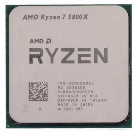 Процессор AMD Ryzen 7 5800X OEM 100-000000063