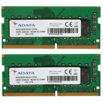Оперативная память SODIMM ADATA Premier  [AD4S320016G22-DTGN]